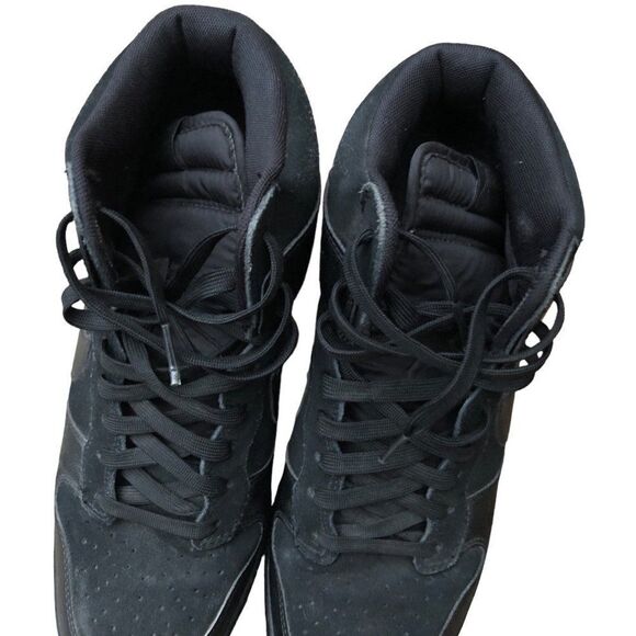 RARE 2013 Nike Dunk Sky High Black Hidden Wedge Heel Size 10 - Picture 11 of 16